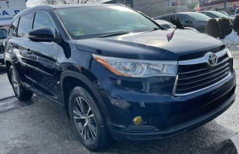 2016 Toyota Highlander for sale at S & A Cars for Sale in Elmsford NY