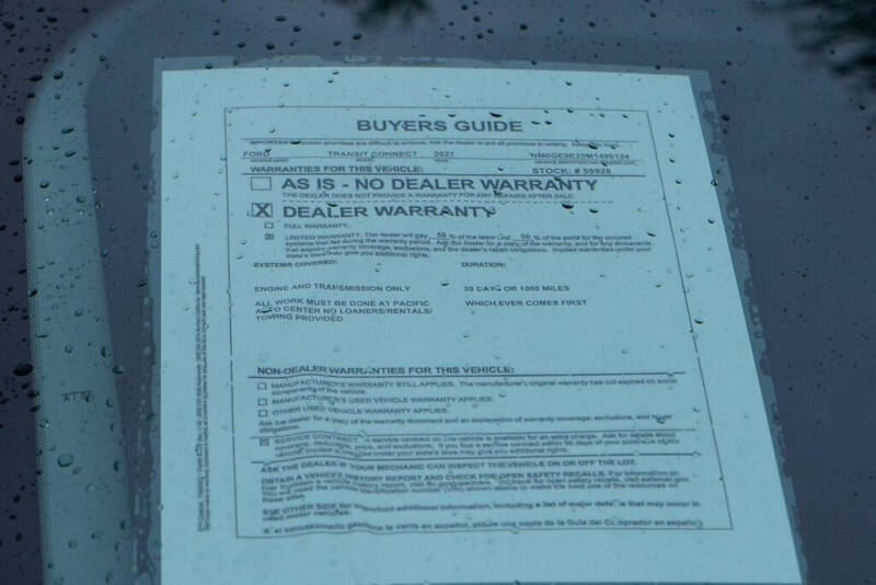 2021 Ford Transit Connect XL