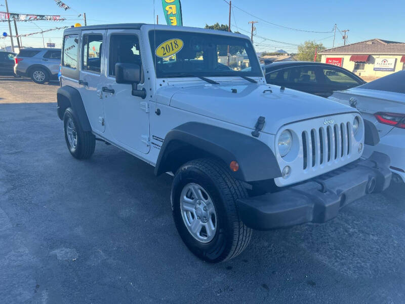 2018 Jeep Wrangler JK Unlimited Sport