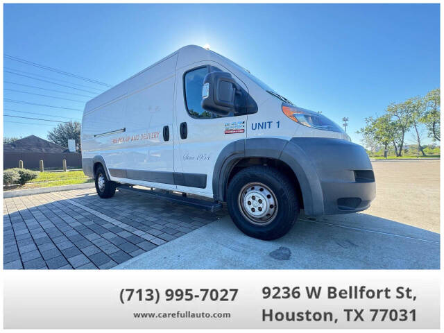 2016 Ram ProMaster for sale at CAREFULL AUTO CARE in Houston, TX