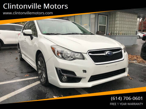 2016 Subaru Impreza 2.0i Sport Limited