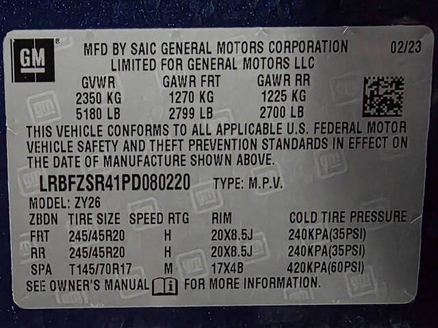 2023 Buick Envision Avenir