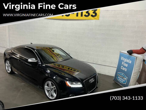 2011 Audi S5 for sale at Virginia Fine Cars in Chantilly VA