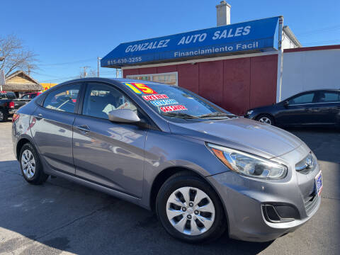 2015 Hyundai Accent for sale at Gonzalez Auto Sales in Joliet IL