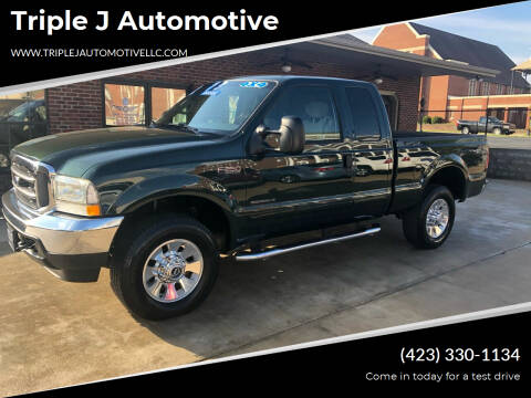 2002 Ford F-250 Super Duty for sale at Triple J Automotive in Erwin TN