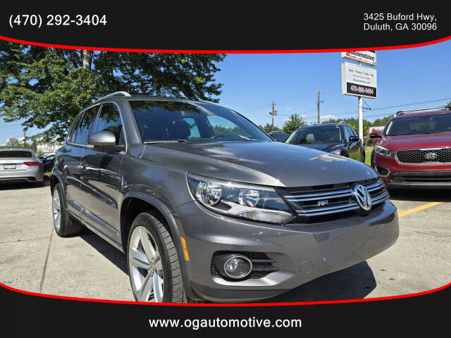 2016 Volkswagen Tiguan for sale at OG Automotive, LLC. in Duluth, GA