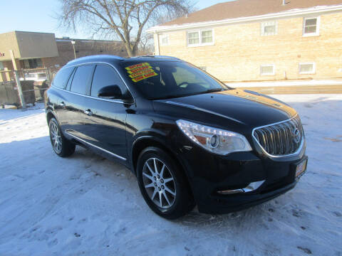 2017 Buick Enclave for sale at RON'S AUTO SALES INC in Cicero IL