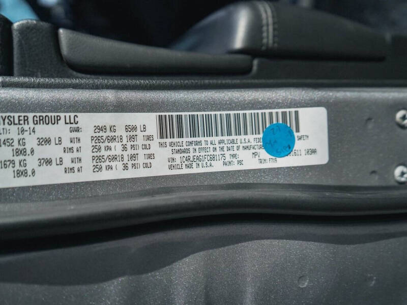 2015 Jeep Grand Cherokee Laredo