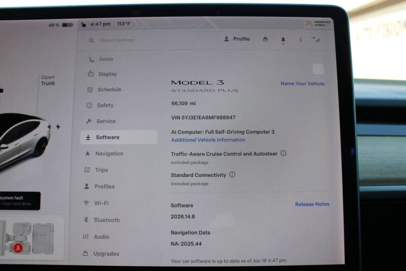 2021 Tesla Model 3 Standard Range Plus