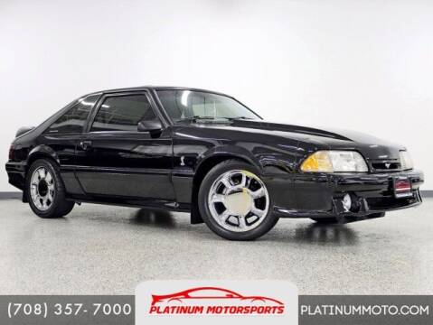 1993 Ford Mustang SVT Cobra for sale at PLATINUM MOTORSPORTS INC. in Hickory Hills IL