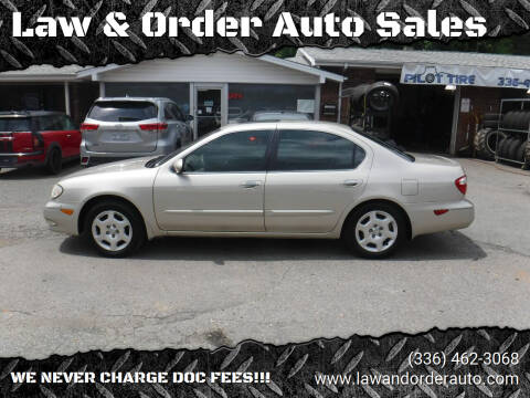 2001 Infiniti I30 for sale at Law & Order Auto Sales in Pilot Mountain NC