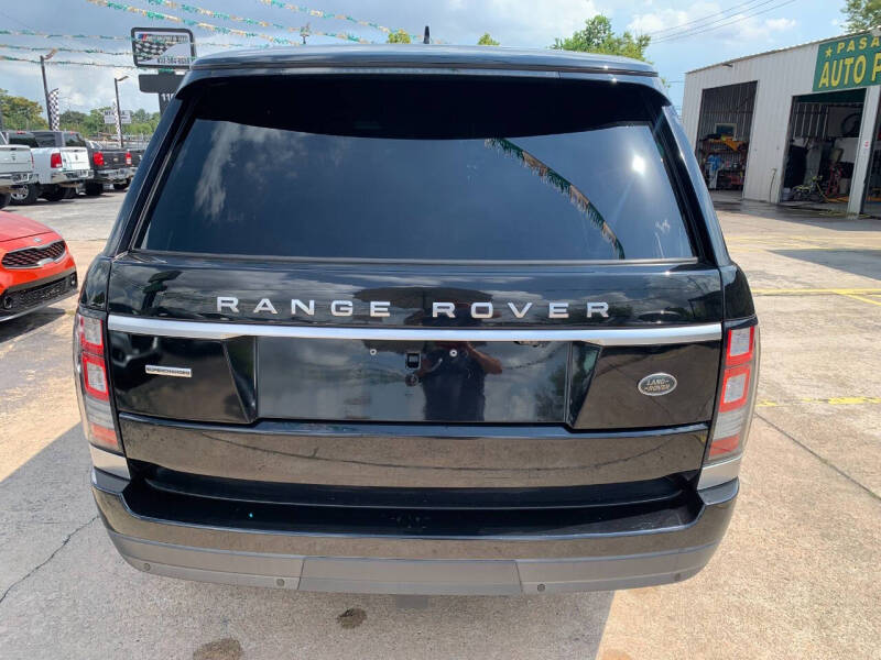 2016 Land Rover Range Rover Supercharged