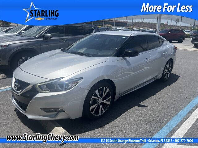 silver 2017 nissan maxima