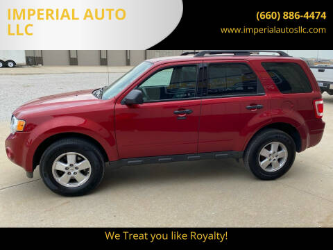 2012 Ford Escape for sale at IMPERIAL AUTO LLC in Marshall MO