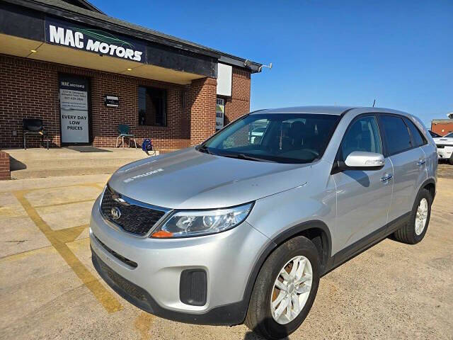 2015 Kia Sorento for sale at Mac Motors in Arlington, TX