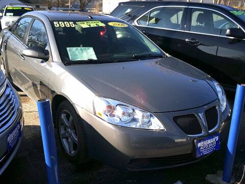 2008 Pontiac G6 for sale at Weigman's Auto Sales in Milwaukee WI