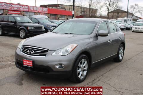 2008 Infiniti EX35 for sale at Your Choice Autos - Waukegan in Waukegan IL