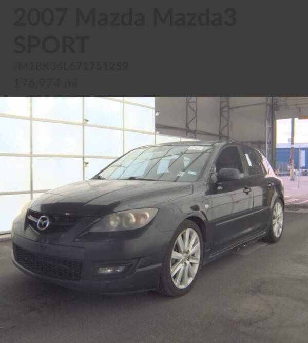 2007 Mazda MAZDASPEED3 Sport