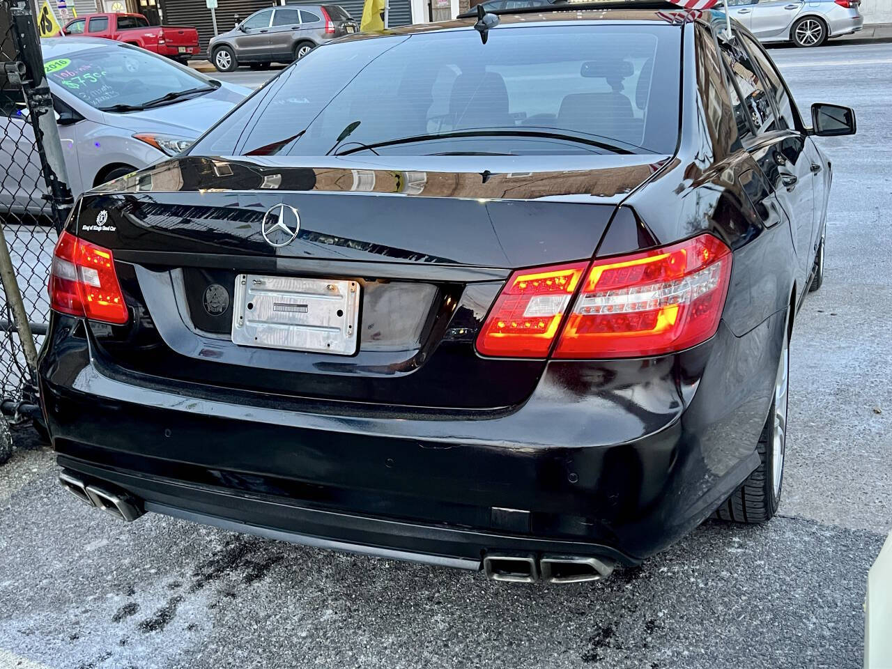 2010 Mercedes-Benz E-Class E 350 Sport 4MATIC AWD 4dr Sedan - Black exterior view 12