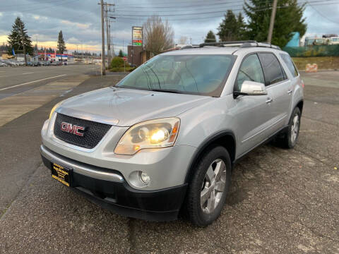 2011 GMC Acadia for sale at Bright Star Motors in Tacoma WA