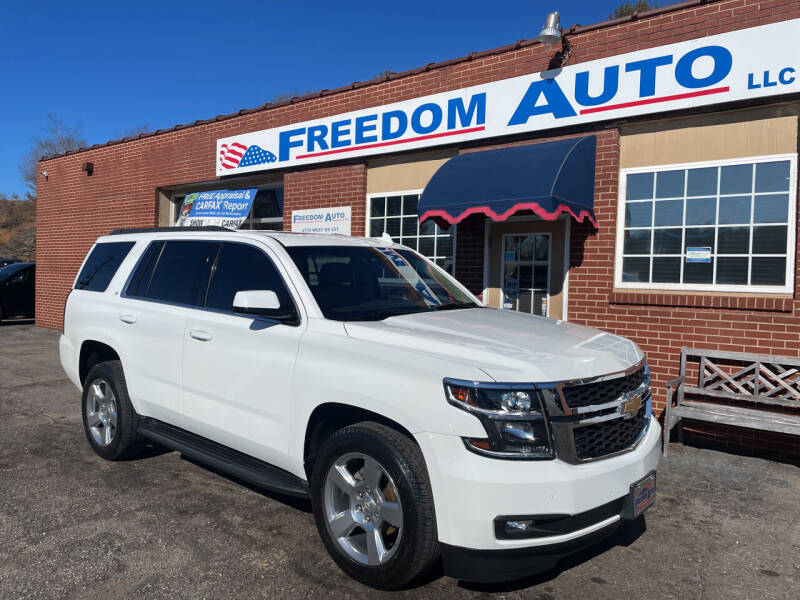 2016 Chevrolet Tahoe for sale at FREEDOM AUTO LLC in Wilkesboro NC