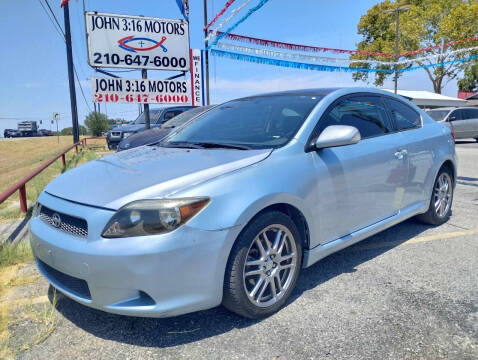 2007 Scion tC for sale at John 3:16 Motors in San Antonio TX