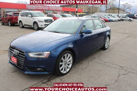 2013 Audi A4 for sale at Your Choice Autos - Waukegan in Waukegan IL