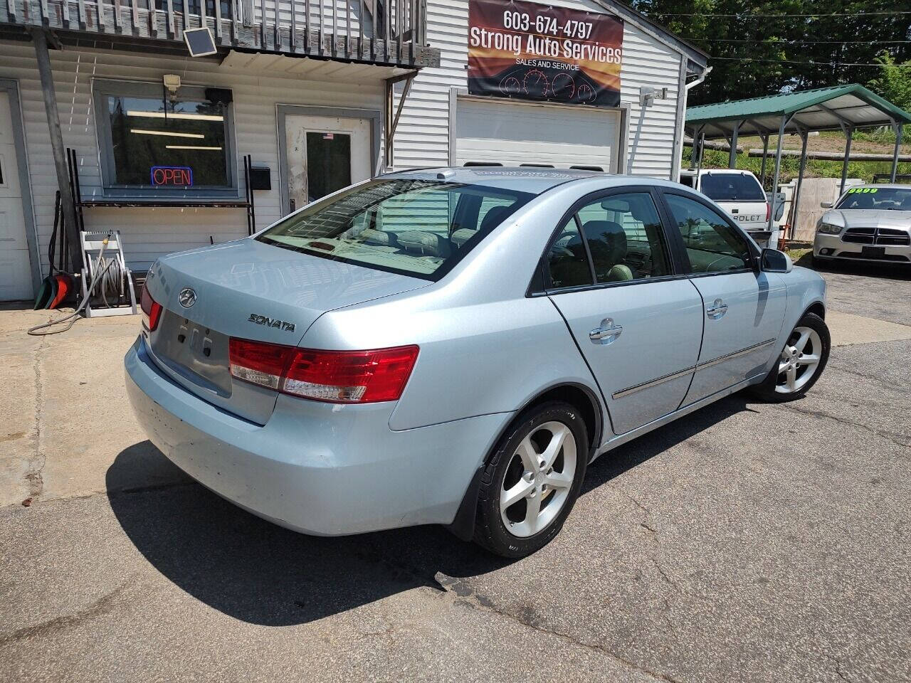 2008 Hyundai SONATA for sale at Strong Auto Services LLC in Chichester, NH