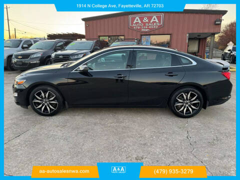 2020 Chevrolet Malibu for sale at A & A Auto Sales in Fayetteville AR