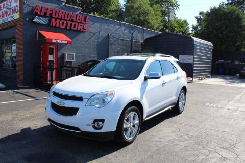 2011 Chevrolet Equinox for sale at AFFORDABLE MOTORS INC in Winston Salem NC