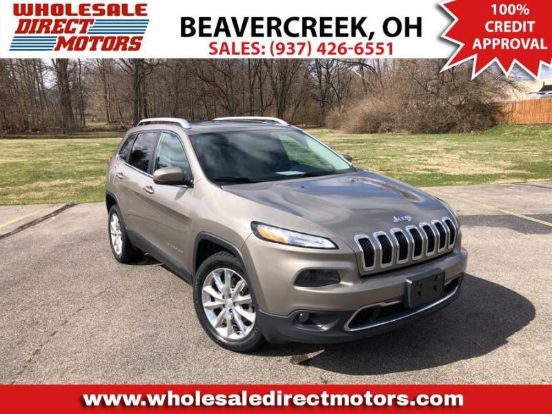 2017 Jeep Cherokee for sale at WHOLESALE DIRECT MOTORS in Beavercreek OH