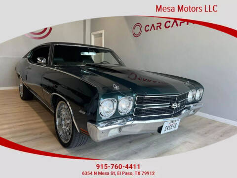 1970 Chevrolet Chevelle for sale at Car Capitol in El Paso TX