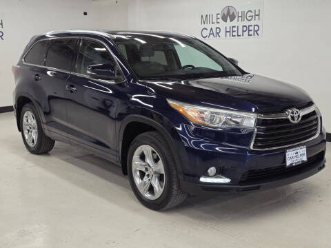 2014 Toyota Highlander Limited Platinum