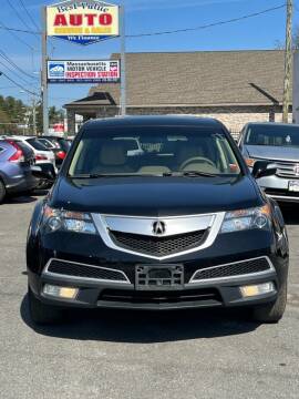 2013 Acura MDX for sale at Best Value Auto Service and Sales in Springfield MA