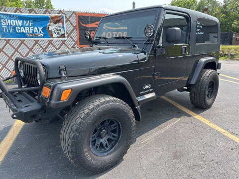 2004 Jeep Wrangler for sale at RP MOTORS in Austintown OH