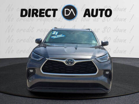 2021 Toyota Highlander Hybrid for sale at Direct Auto in Biloxi MS