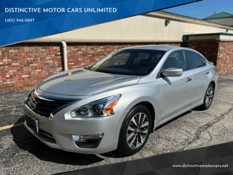 2014 Nissan Altima for sale at DISTINCTIVE MOTOR CARS UNLIMITED in Johnston RI