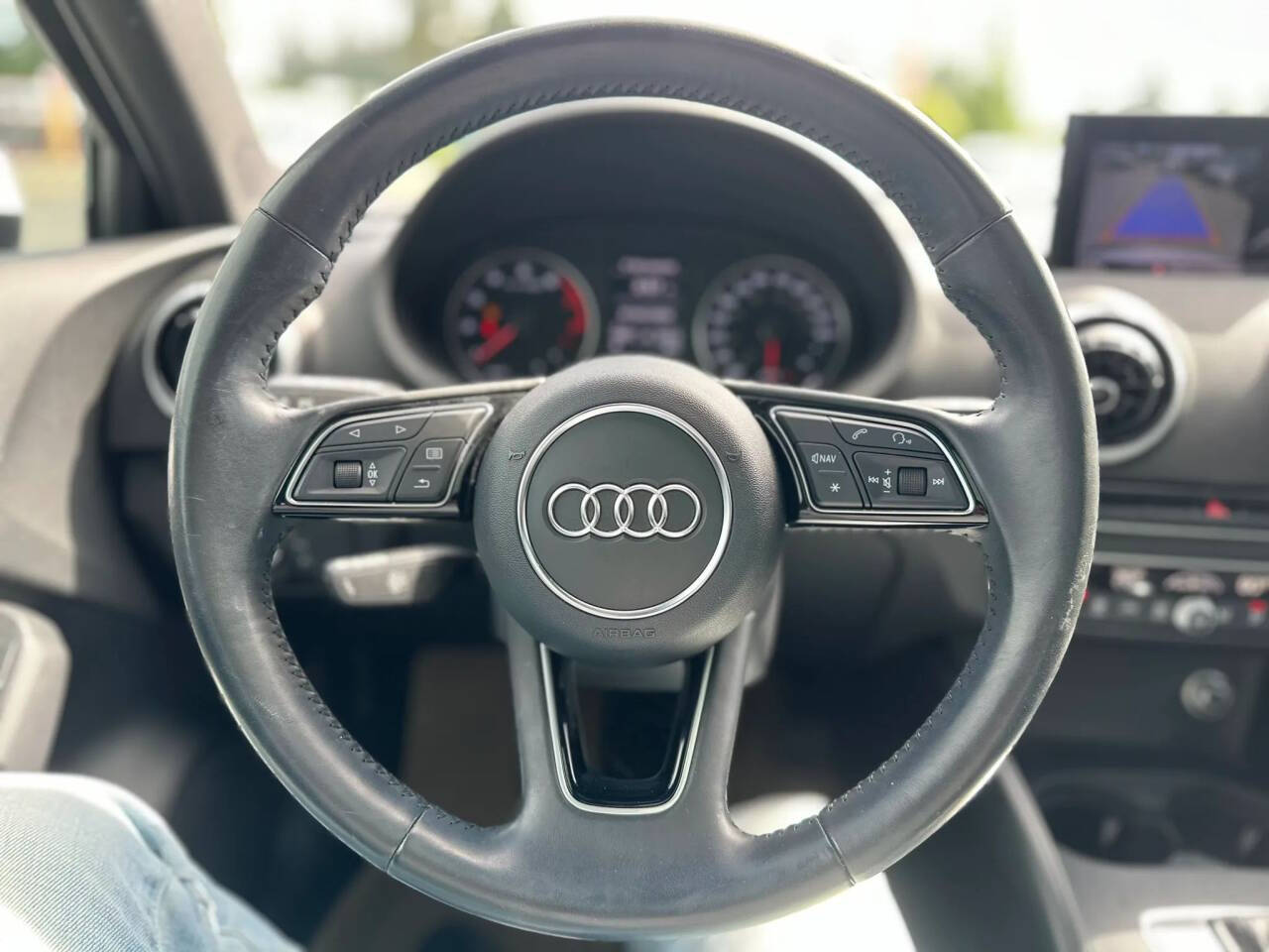 White 2017 Audi A3 2.0T Premium 2.0T Premium 4dr Sedan 19