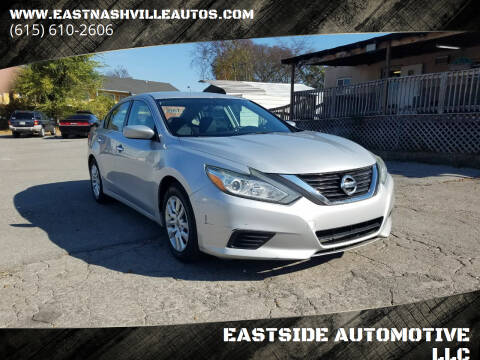 2016 Nissan Altima for sale at EASTSIDE AUTOMOTIVE LLC in Nashville TN