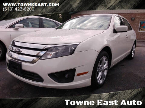 2012 Ford Fusion for sale at Towne East Auto in Middletown OH