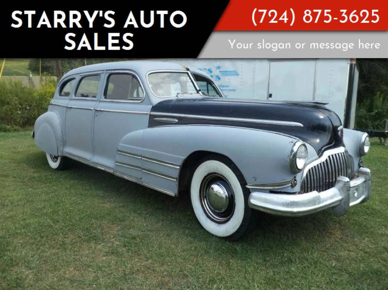 1942 Buick Limited  Model 91 for sale at STARRY'S AUTO SALES in New Alexandria PA