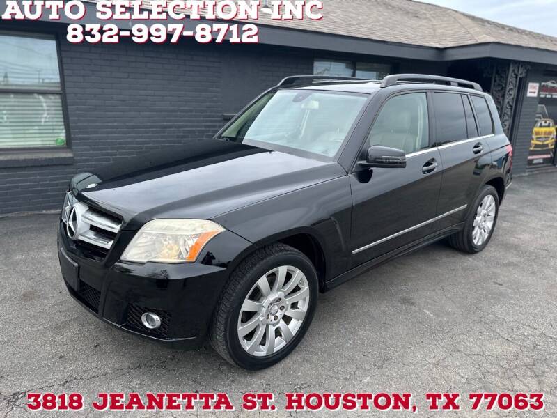 2011 Mercedes-Benz GLK for sale at Auto Selection Inc. in Houston TX