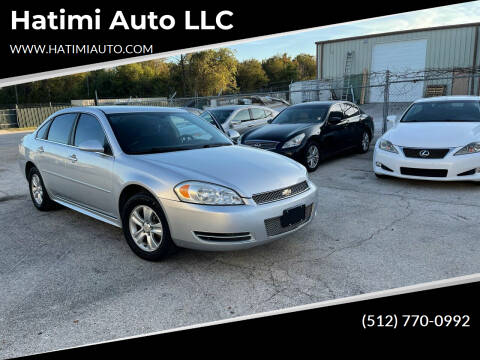 2013 Chevrolet Impala for sale at Hatimi Auto LLC in Buda TX