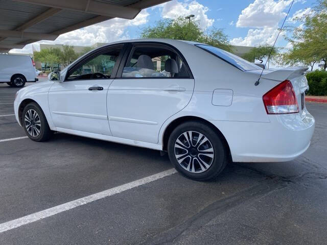 Used 2007 Kia Spectra EX with VIN KNAFE122075483497 for sale in Peoria, AZ