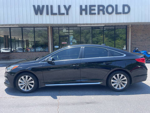 2017 Hyundai Sonata for sale at Willy Herold Automotive in Columbus GA