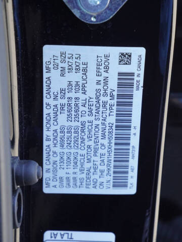 2017 Honda CR-V EX