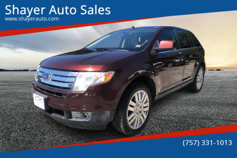 2009 Ford Edge for sale at Shayer Auto Sales in Cape Charles VA