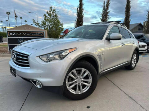 2015 Infiniti QX70 for sale at AZ Auto Gallery in Mesa AZ