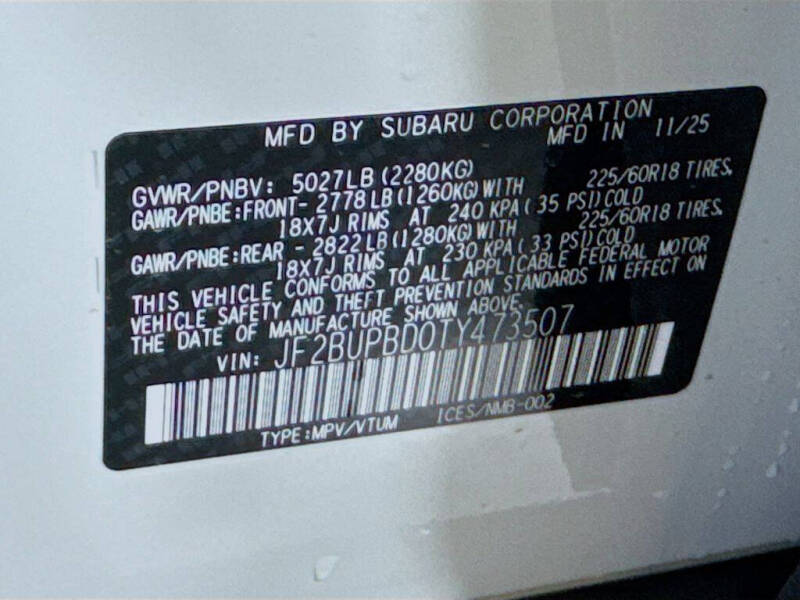 2026 Subaru Outback Premium