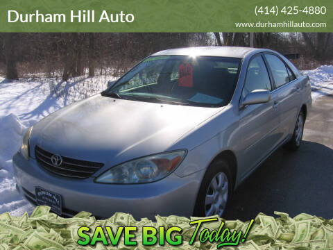 2003 Toyota Camry for sale at Durham Hill Auto in Muskego WI